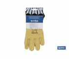 GUANTES PIEL VACUNO AMARILLO T-10