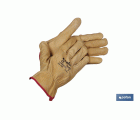 Guantes de piel de vacuno | Repelentes al agua | Seguros y cómodos | Resistentes y duraderos