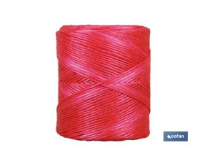 Hilo de Rafia Sintética Rojo