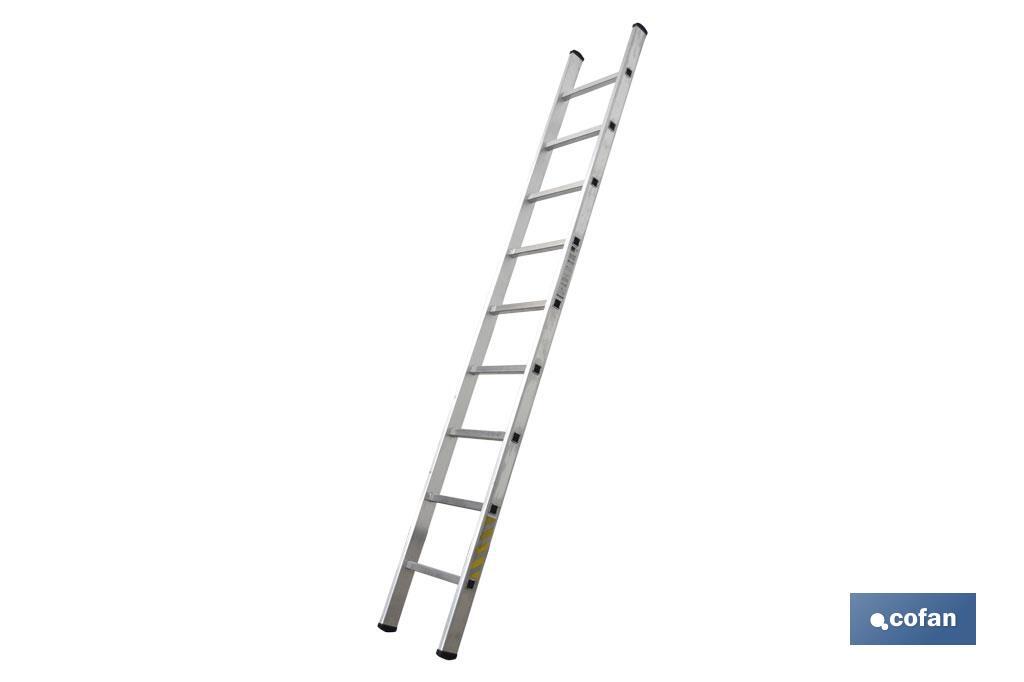 ESCALERA ALUMINIO 9 PELDAÑOS 2,50 M