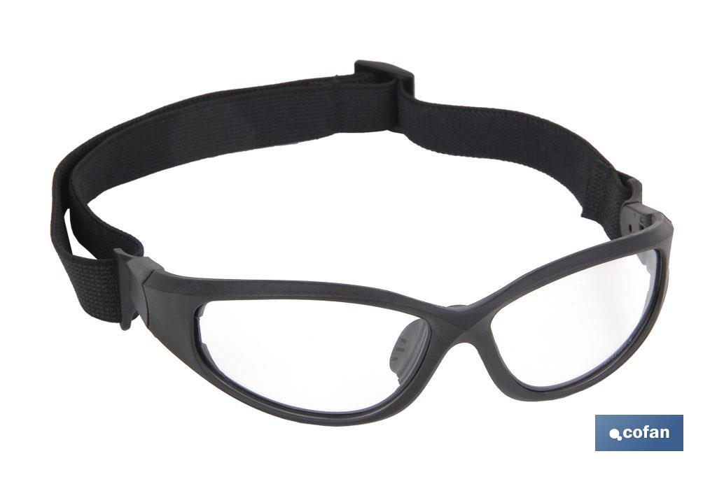 GAFA SEGURIDAD OSCURA ACOLCHADA 4 EN 1