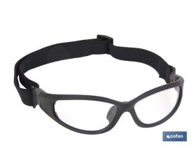 GAFA SEGURIDAD OSCURA ACOLCHADA 4 EN 1