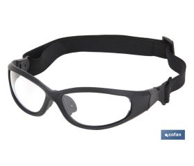 GAFA SEGURIDAD OSCURA ACOLCHADA 4 EN 1