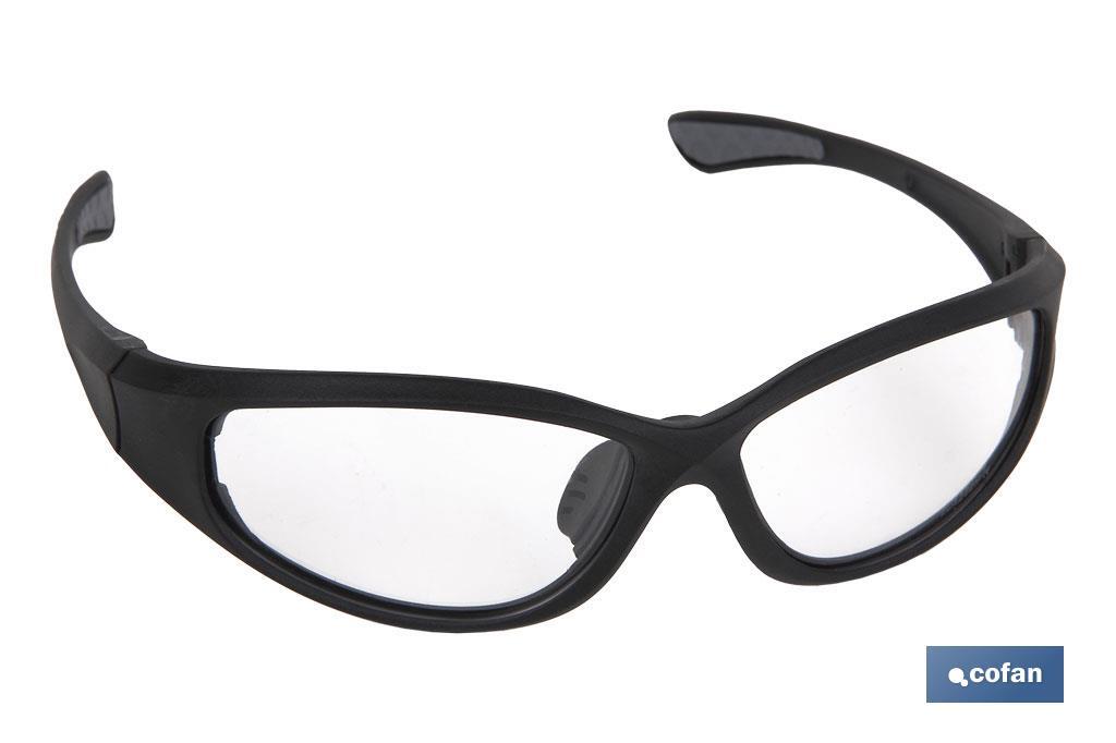 GAFA SEGURIDAD OSCURA ACOLCHADA 4 EN 1