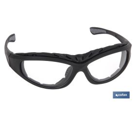 GAFA SEGURIDAD OSCURA ACOLCHADA 4 EN 1