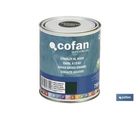 ESMALTE AL AGUA (750 ML) VERDE CARRUAJE BRILLO