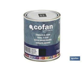 ESMALTE AL AGUA (750 ML) VERDE VALLE BRILLO