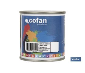 ESMALTE SINTÉTICO (125 ML) BLANCO SATINADO