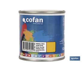 ESMALTE SINTÉTICO (125 ML) AMARILLO REAL