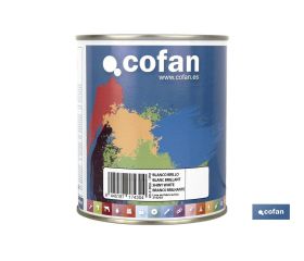 ESMALTE SINTÉTICO (750 ML) BLANCO BRILLO