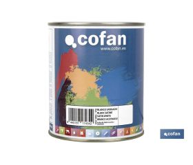 ESMALTE SINTÉTICO (750 ML) BLANCO SATINADO