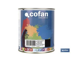 ESMALTE SINTÉTICO (750 ML) NEGRO SATINADO