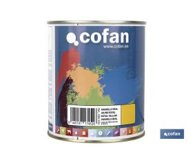 ESMALTE SINTÉTICO (750 ML) AMARILLO REAL