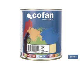 ESMALTE SINTÉTICO (750 ML) COLOR CREMA