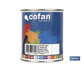 ESMALTE SINTÉTICO (375 ML) BLANCO MATE