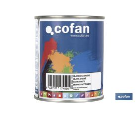 ESMALTE SINTÉTICO (375 ML) BLANCO SATINADO