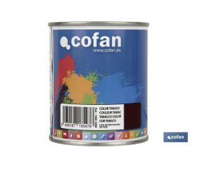 ESMALTE SINTÉTICO (375 ML) COLOR TABACO