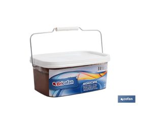 PINTURA PLÁSTICA MONOCAPA Marron Choco. (2,5 LT)