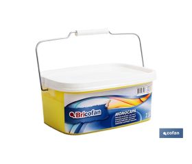PINTURA PLÁSTICA MONOCAPA Amarillo Limón (2,5 LT)