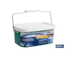 PINTURA PLÁSTICA MONOCAPA Verde Vivo (2,5 LT)