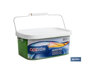 PINTURA PLÁSTICA MONOCAPA Verde Yuca (2,5 LT)