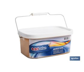 PINTURA PLÁSTICA MONOCAPA Ocre (2,5 LT)