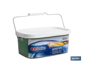 PINTURA PLÁSTICA MONOCAPA Verde Medio (2,5 LT)