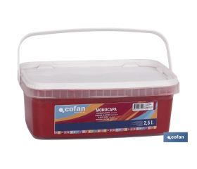 PINTURA PLÁSTICA MONOCAPA Rojo Diablo (2,5 LT)