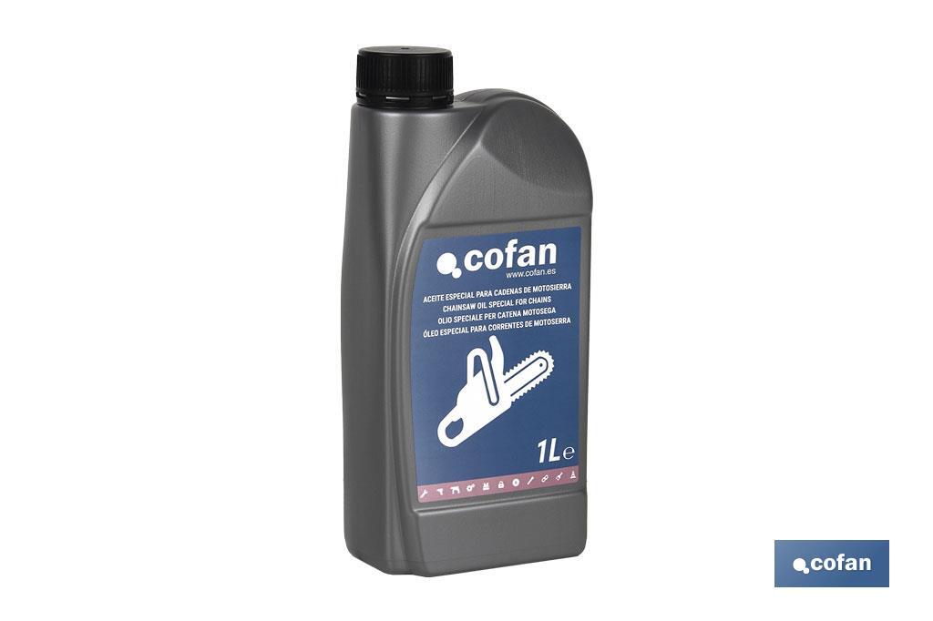 ACEITE ESPECIAL CADENAS MOTOSIERRA 1L