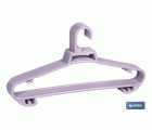 PACK DE 6 PERCHAS ROSA CLARA 38 X18 CM