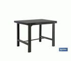 Mesa de trabajo de acero | Adecuada para taller o garaje | Color antracita | Medidas: 120 x 73 cm