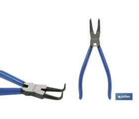 ALICATES CIRCLIP INTERIOR CURVO M-175 MM