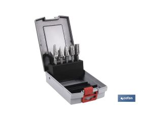 Juego 5 fresas rotativas