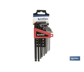 JGO. 10 LLAVES ALLEN DE BOLA (1,5 - 10)