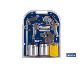 KITS 5 PIEZAS PISTOLAS NEUM.