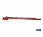Llave de cadena reforzada reversible | Medidas apertura 6 |Longitud total 900 mm