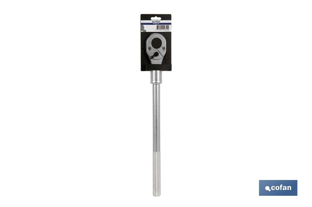 LLAVE DE CARRACA REVERSIBLE 3/4