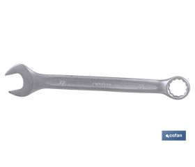 Llaves combinadas pulidas | Fabricadas en acero al cromo vanadio | Medidas de la llave 50 mm