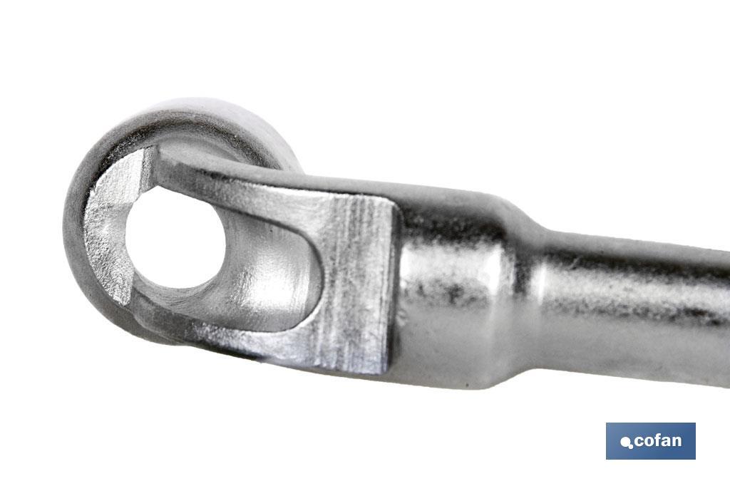 LLAVE DE PIPA AB. PULIDO ESPEJO M-6