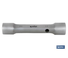 LLave de Tubo de doble boca hexagonal | Medidas desde 6 - 7 a 30 - 32| Totalmente huecas