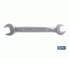 Llave fija de doble boca pulidas | Fabricada en acero al cromo de alta calidad | Medidas de 55-60 mm