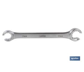 LLave abierta para racores | Doble boca reforzada | Modelo 8 x 10 hasta 30 x 32