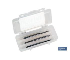 SET 2 MACHOS MANUALES - SAE 1/4 - 28 h