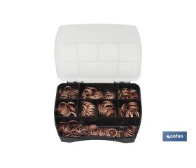 Maletín de Arandelas de Cobre para Tapón Cárter