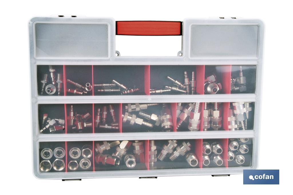 MALETÍN 60 UNDS. ENCHUFES RAP. GRAN VOL.