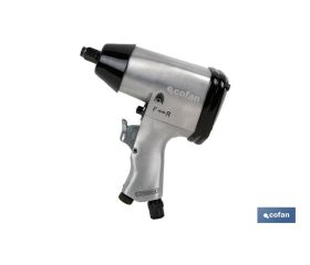 Maletín de Pistola de impacto 1/2 con Bocas de impacto | Maletín con 17 piezas |  Llave de Impacto Neumática 1/2