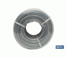 MANGUERA PVC CRISTAL C/REFUERZO 6x12 mm/100m
