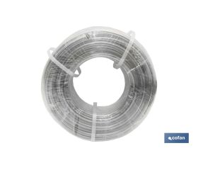 MANGUERA PVC MONOCAPA CRISTAL 18x24mm/50m