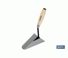 Paleta forjada modelo Catalana | Medidas: 160 mm de longitud | Para la construcción | Mango de madera
