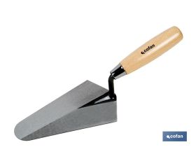 Paleta forjada modelo Madrid | Varias medidas de longitud | Para la construcción | Mango de madera